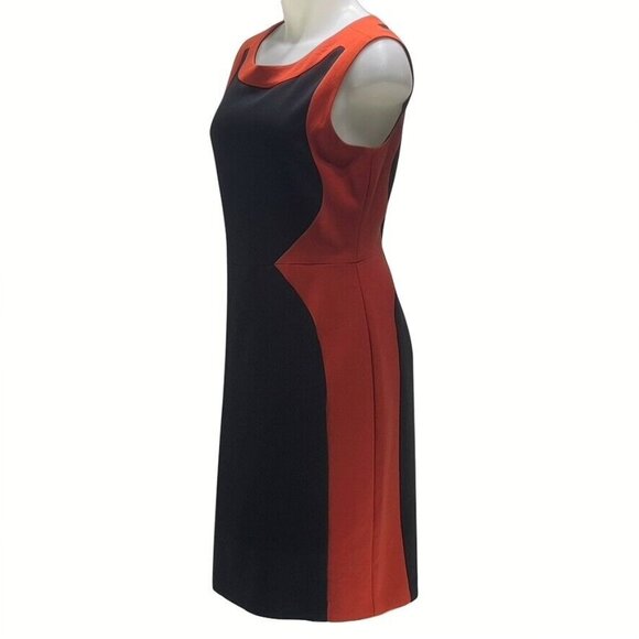 Colorblock Sleeveless Knee-Length Sheath Dress -by THE LIMITED - Picture 11 of 11